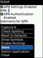 How to Configure the APN Settings on BlackBerry