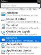 Param&egrave;tres APN